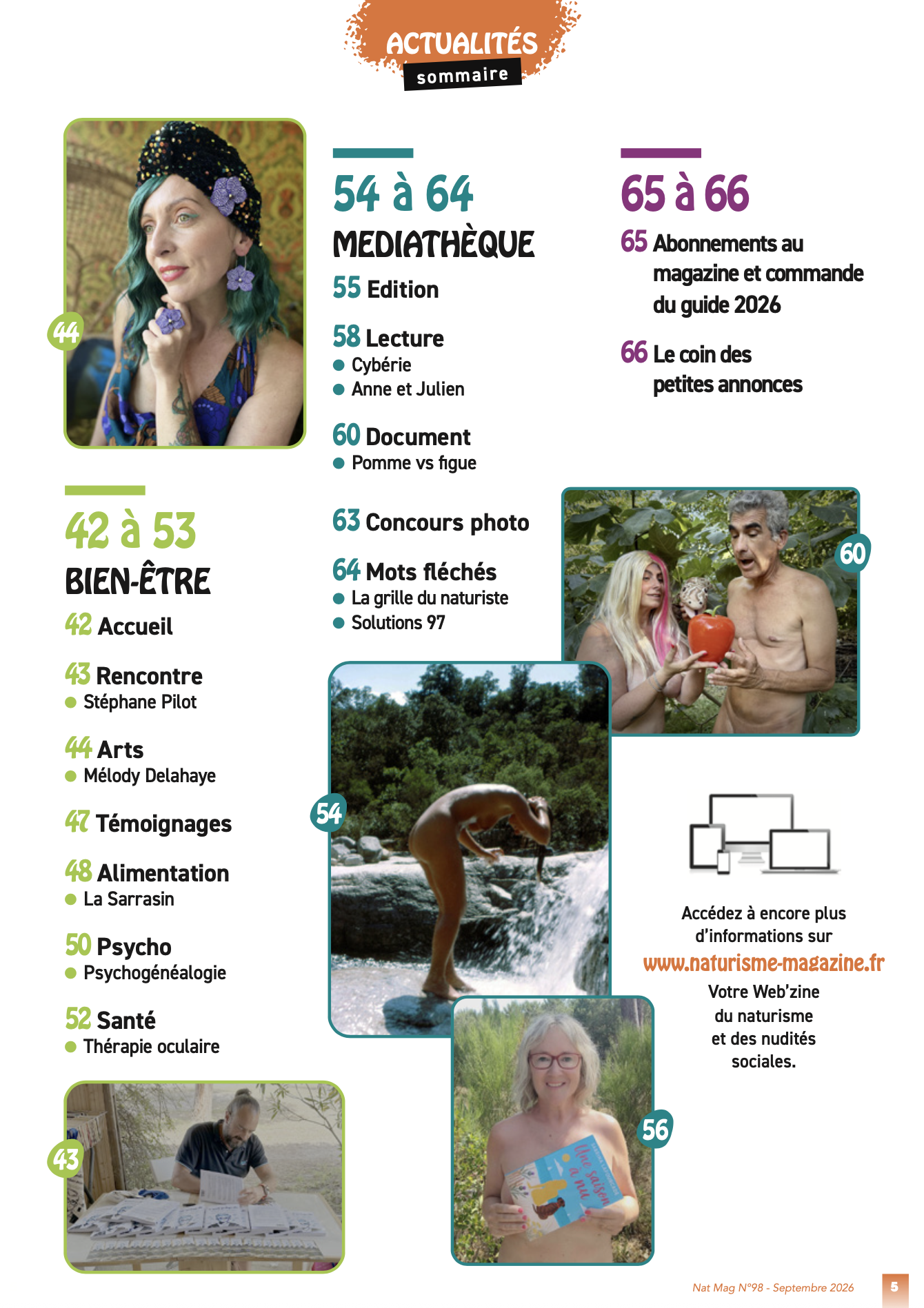 Naturisme Magazine 98 en PDF – Image 3